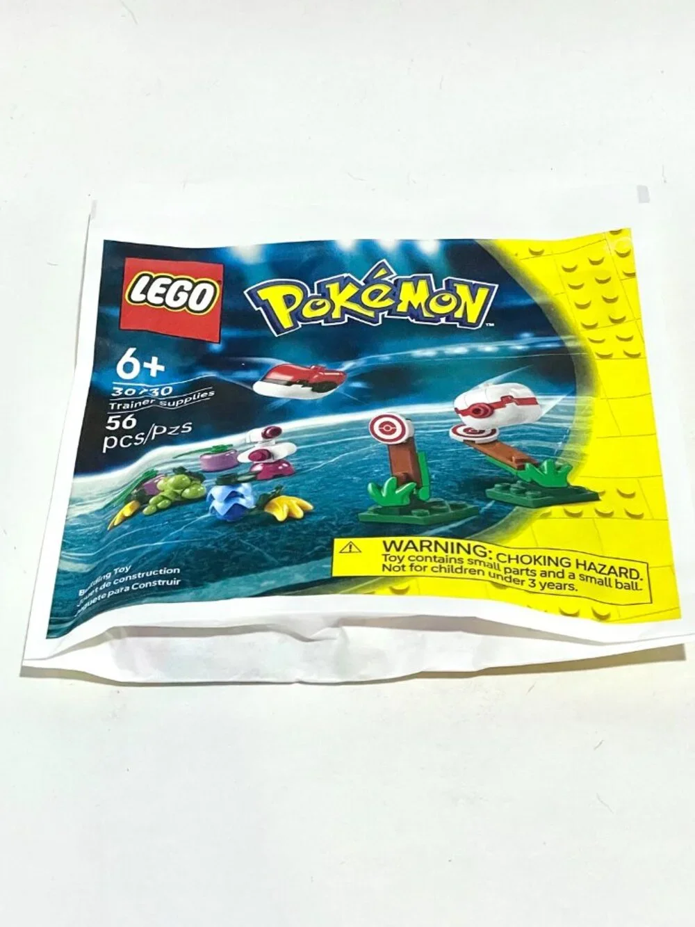 Lego 30729 Premier Ball + 30730 Trainer Supplies Sealed paper bag New in Hand